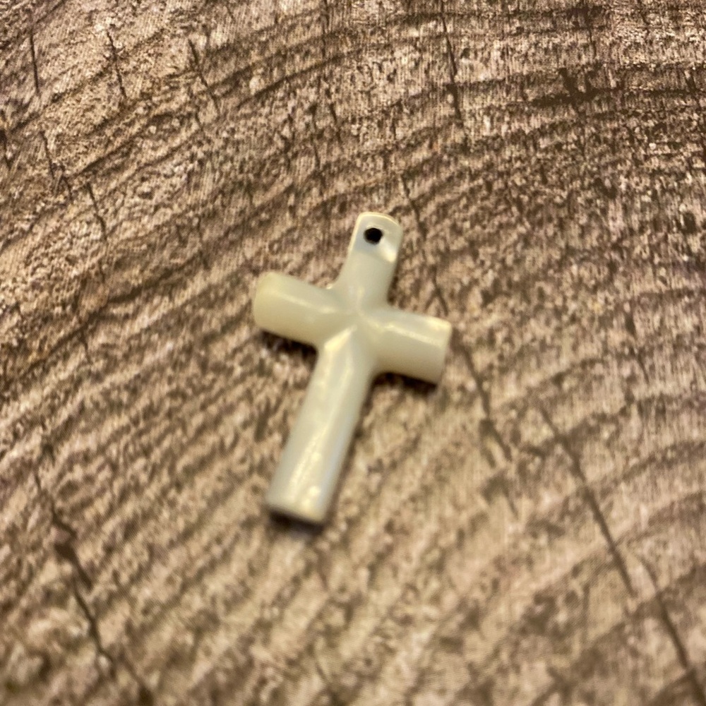 Mother of Pearl Cross Pendant